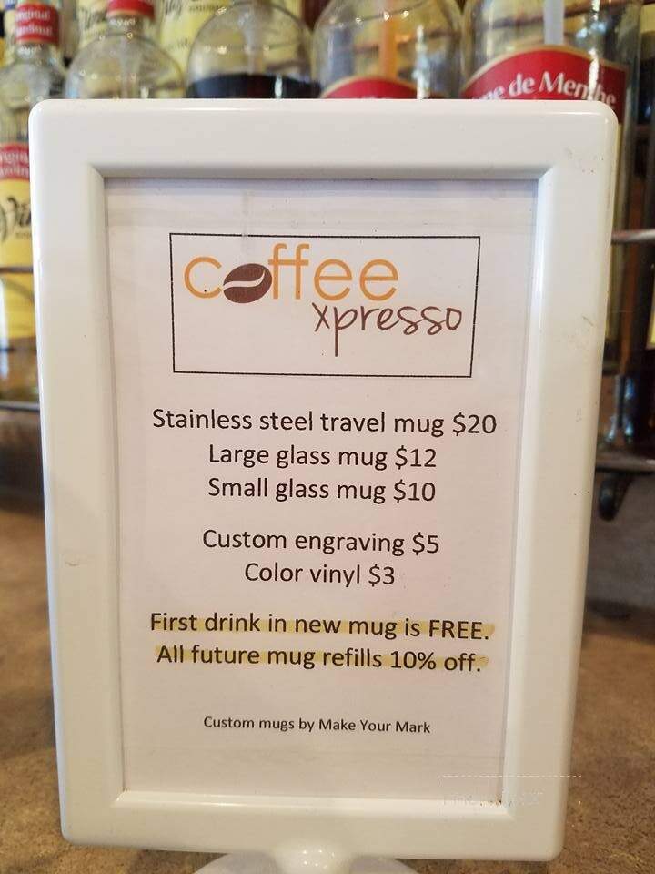 Coffee Xpresso - Litchfield, IL menu_pic