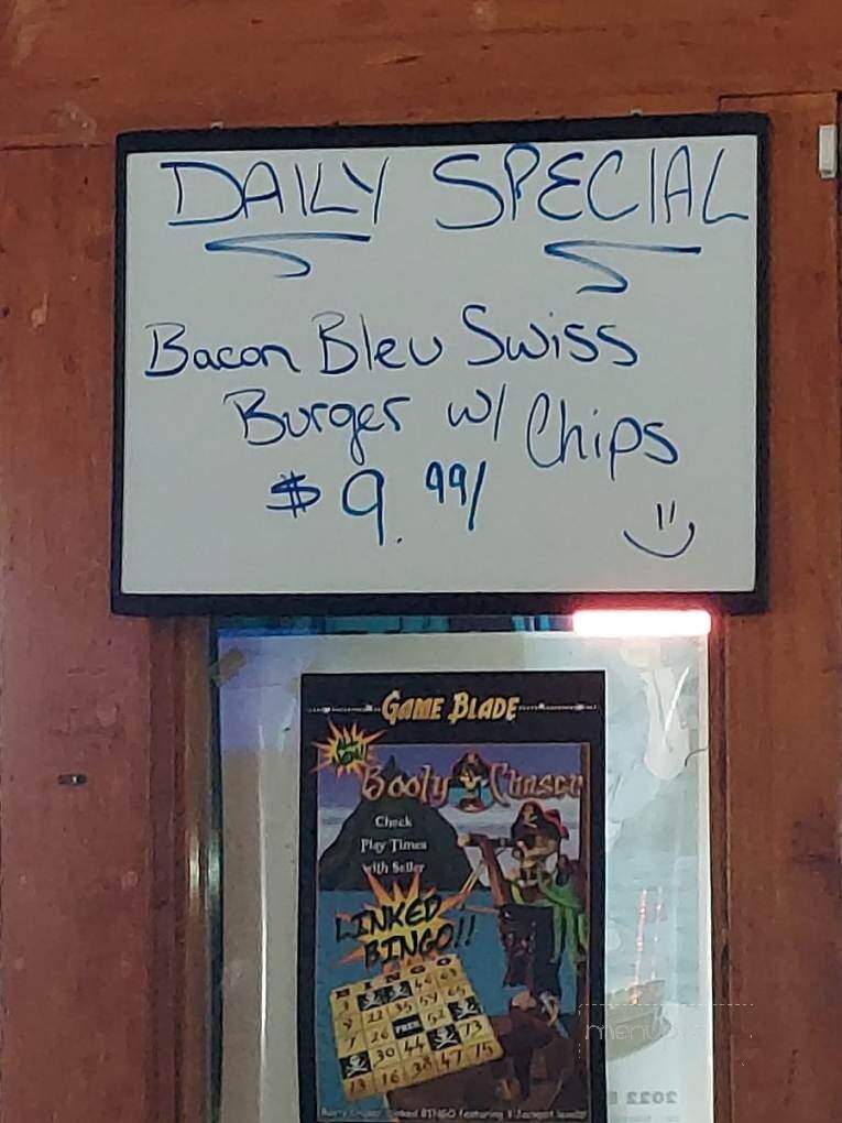Shafer Saloon & Grill - Shafer, MN menu_pic