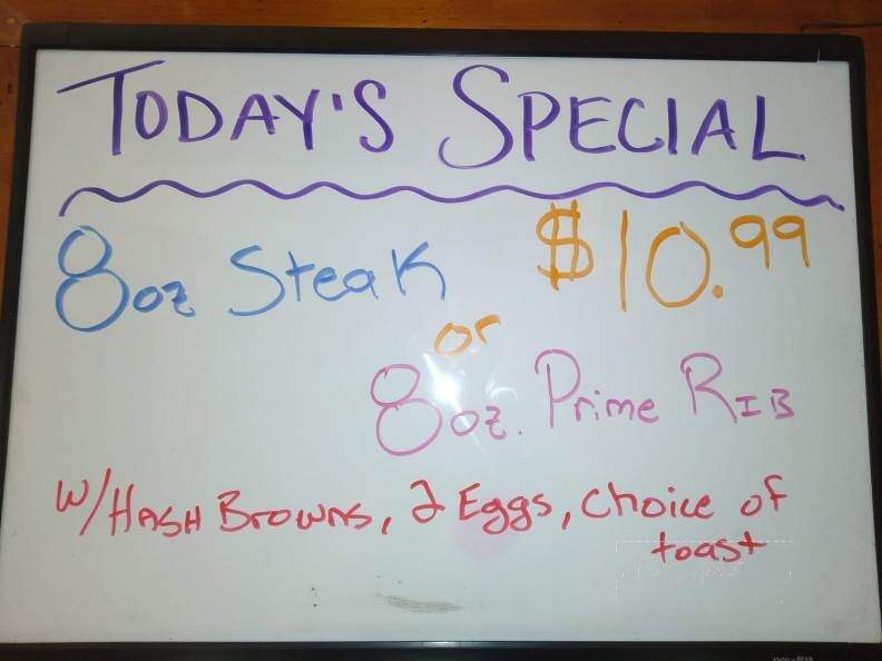 Shafer Saloon & Grill - Shafer, MN menu_pic