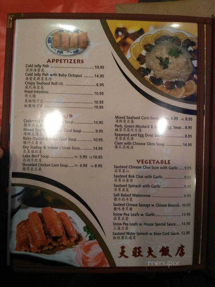 Ting Wong Restaurant - Philadelphia, PA menu_pic