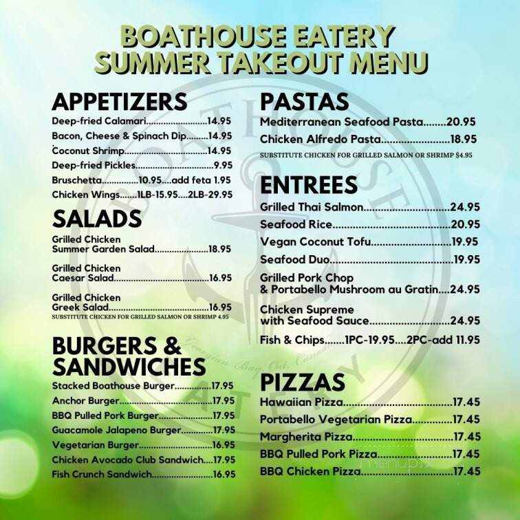 Boathouse Eatery - Midland, ON