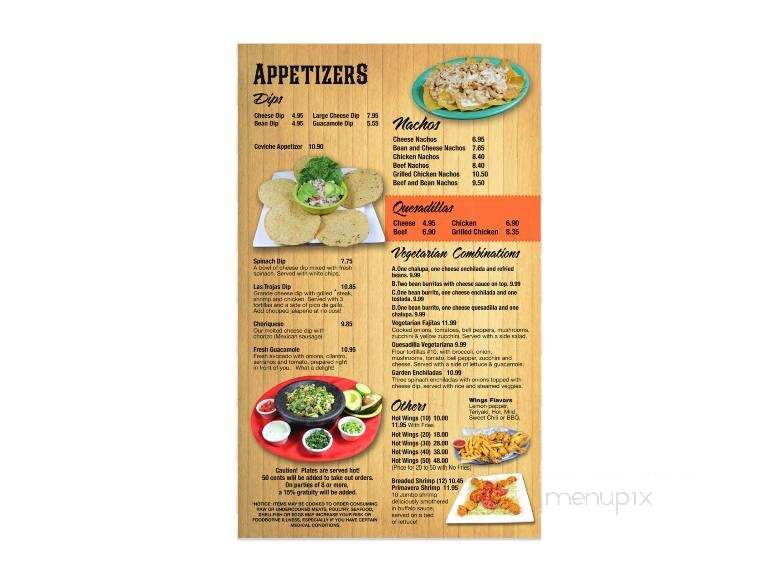 Las Trojas Cantina - Morrow, GA menu_pic
