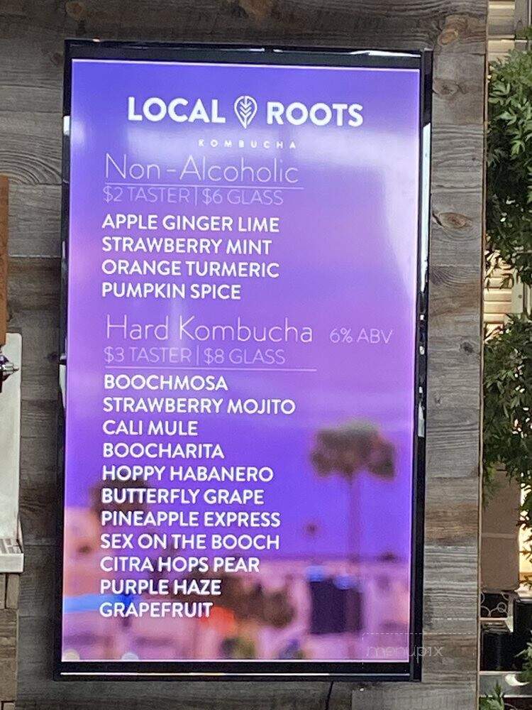 Local Roots Kombucha - Vista, CA menu_pic