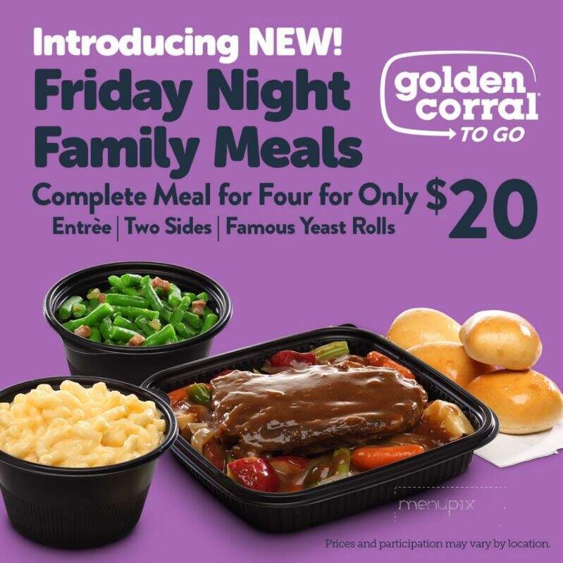 Golden Corral - Lake Charles, LA menu_pic