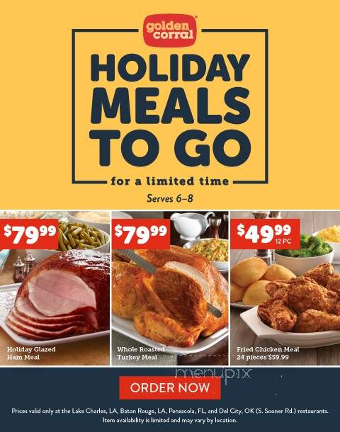 Golden Corral - Lake Charles, LA menu_pic
