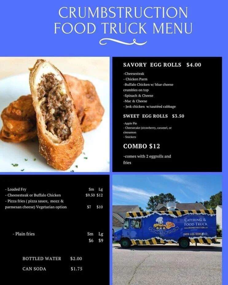 Crumbstruction Catering and Food Truck - Wake Forest, NC menu_pic