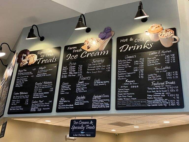 Fox Meadows Creamery - Leola, PA menu_pic