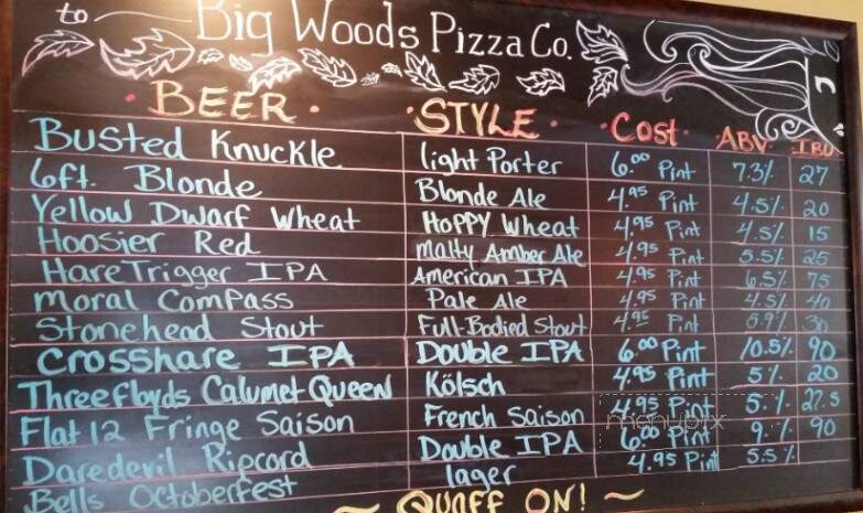 Big Woods Brewing Company - Nashville, IN