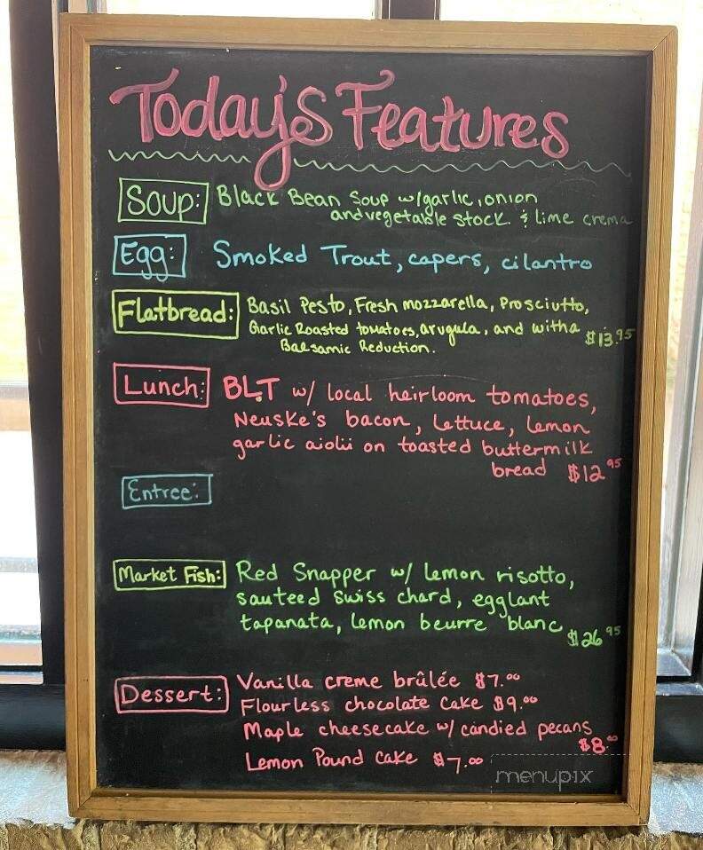 Black Pig - Sheboygan, WI menu_pic