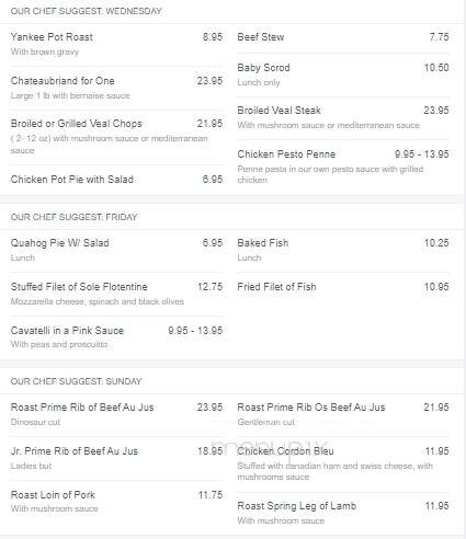 Twin Oaks Restaurant - Brownsville, TN menu_pic