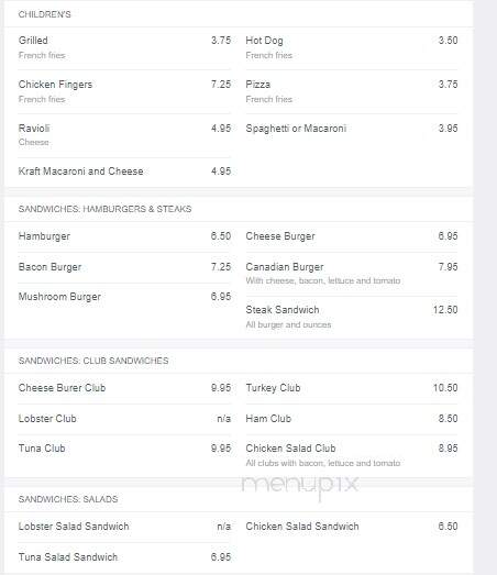 Twin Oaks Restaurant - Brownsville, TN menu_pic