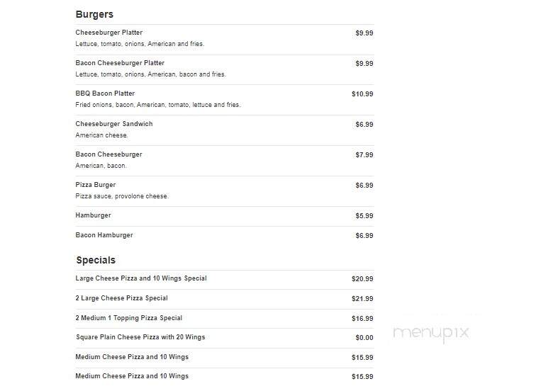 Four Seasons Pizza - Dover, DE menu_pic