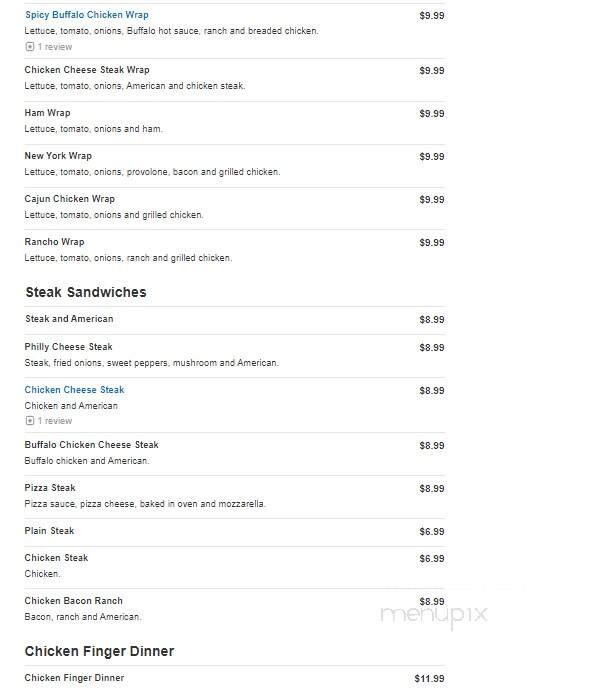 Four Seasons Pizza - Dover, DE menu_pic