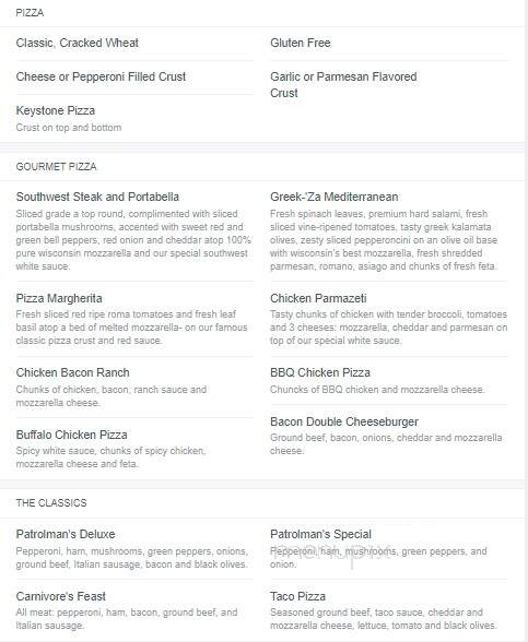 BC Pizza - Dorr, MI menu_pic