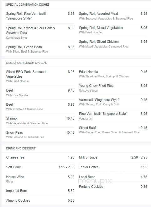 Magic Wok Eatery - Saint John's, NL menu_pic