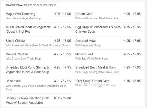 Magic Wok Eatery - Saint John's, NL menu_pic