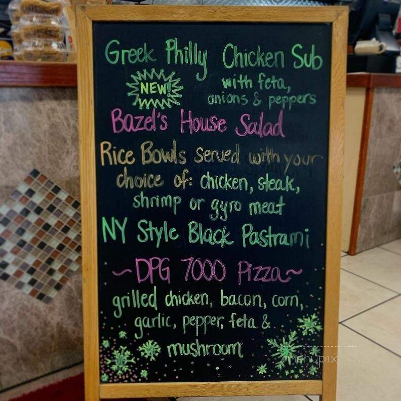 Bazels Sub & Pizza Shop - Holliston, MA menu_pic