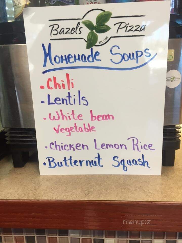 Bazels Sub & Pizza Shop - Holliston, MA menu_pic