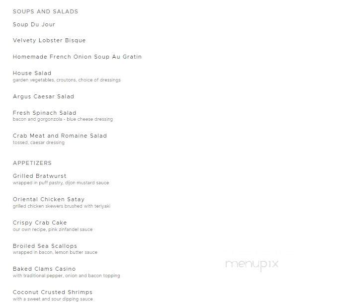 Arielle's Country Inn - Sellersville, PA menu_pic
