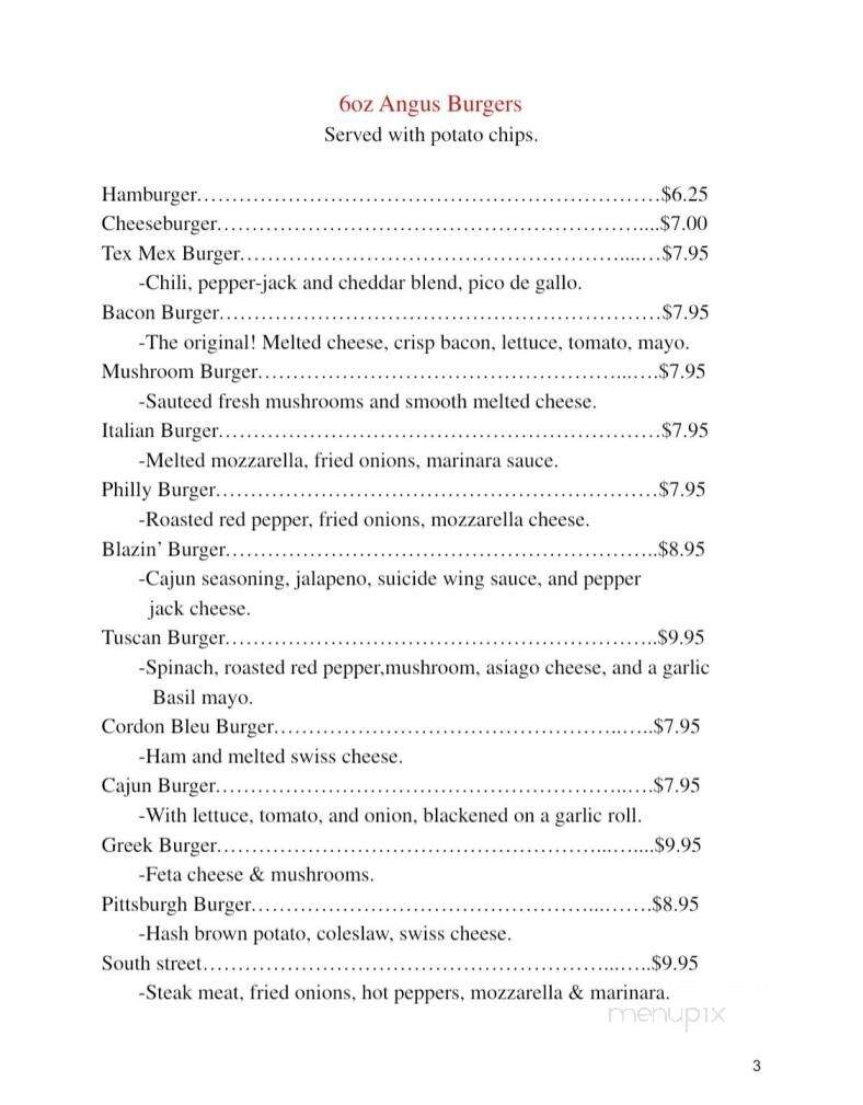 Beacon 443 Restaurant - Lehighton, PA menu_pic
