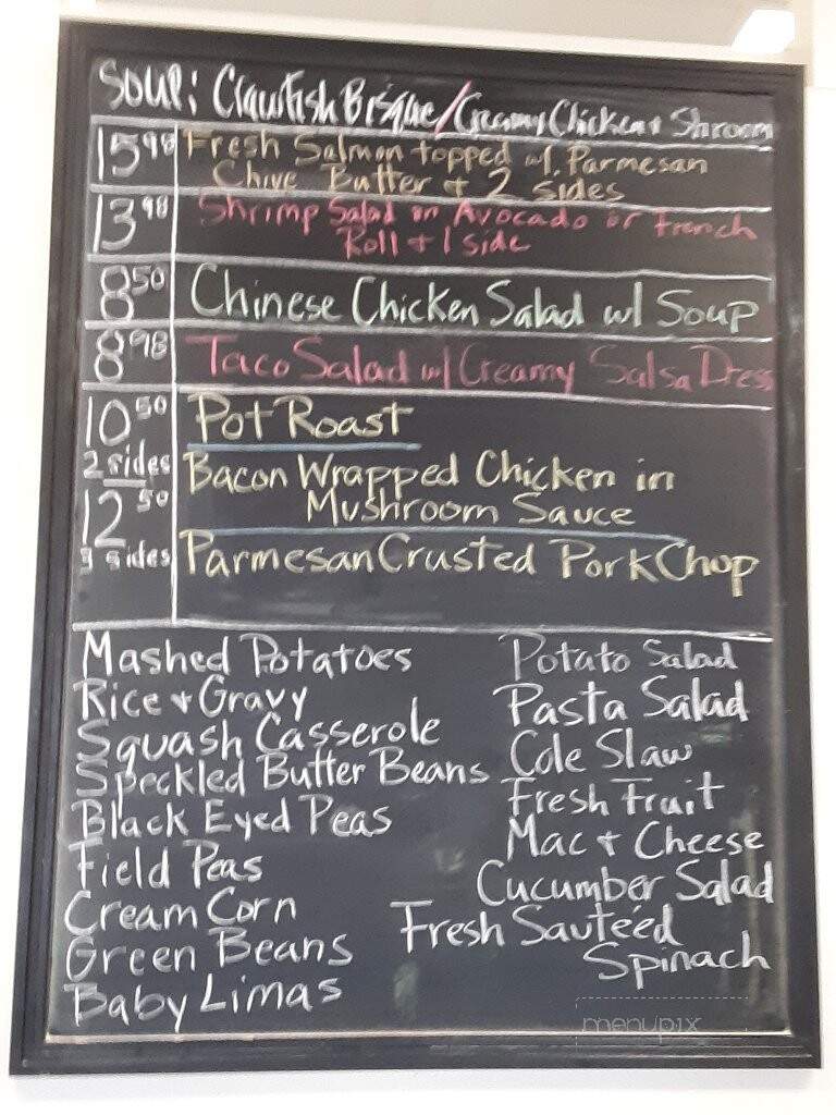 Cheryl's Cafe & Market - Spanish Fort, AL menu_pic