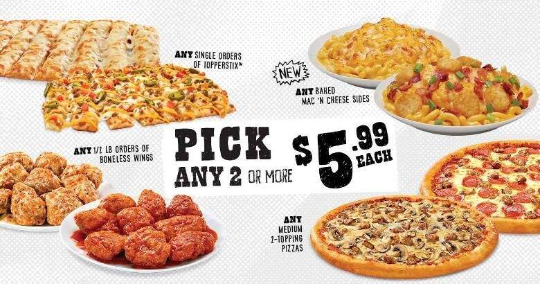 Toppers Pizza - Chippewa Falls, WI menu_pic