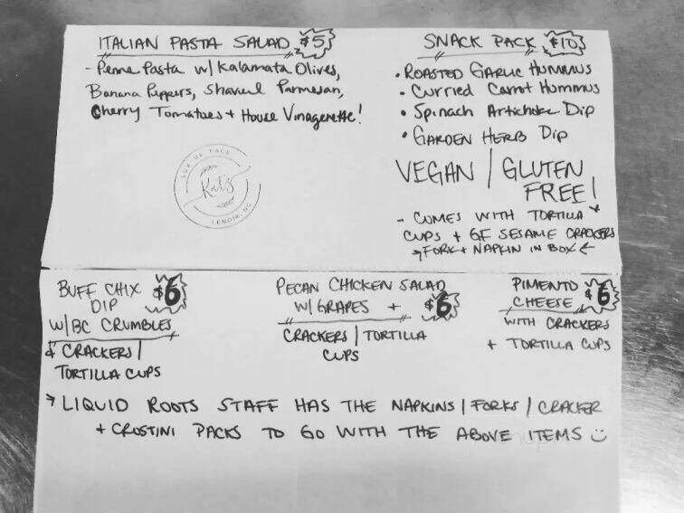 Katz Sandwich - Lenoir, NC menu_pic