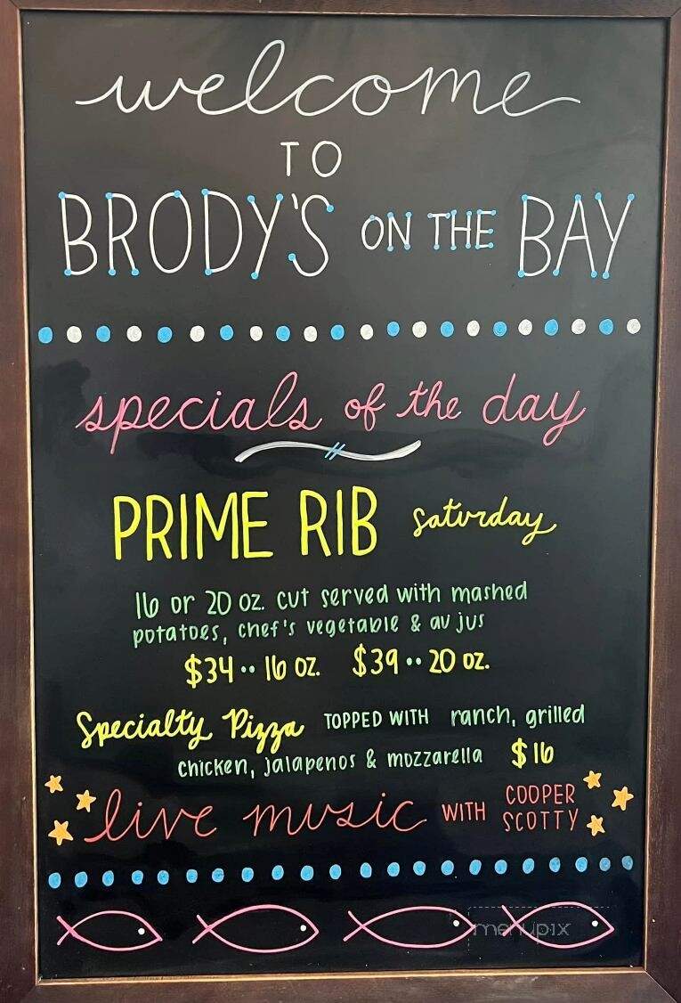 Brody's on the Bay - Rochester, NY menu_pic