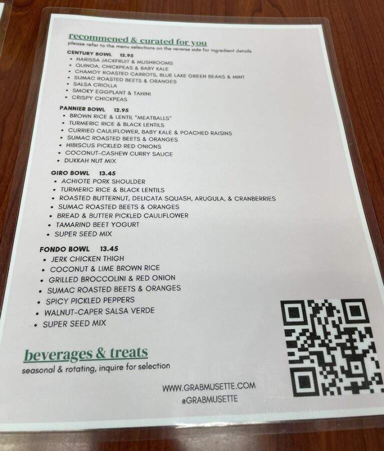 Musette - Davis, CA menu_pic