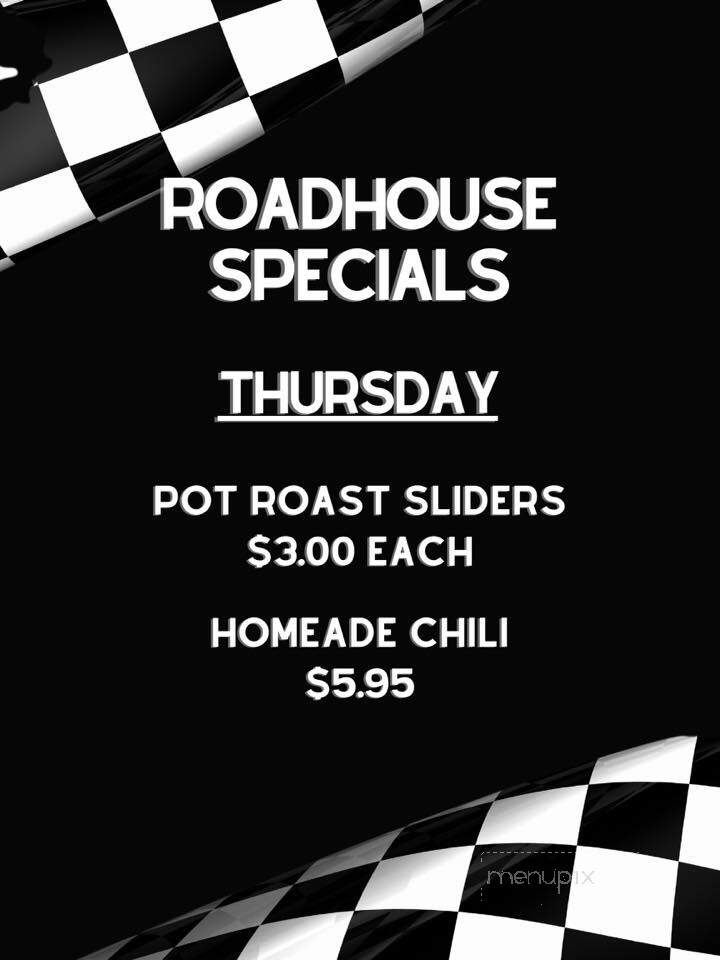 Ricky Bobby's Roadhouse - Celina, TN menu_pic