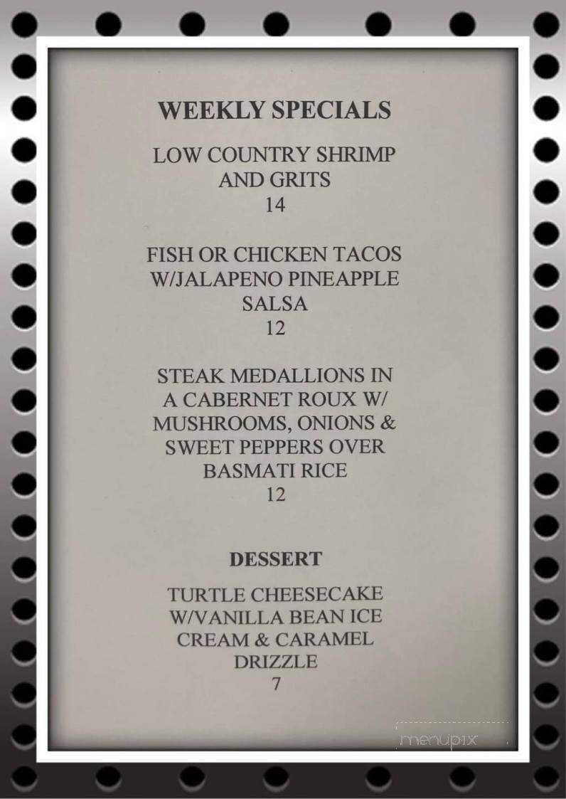 Ricky Bobby's Roadhouse - Celina, TN menu_pic