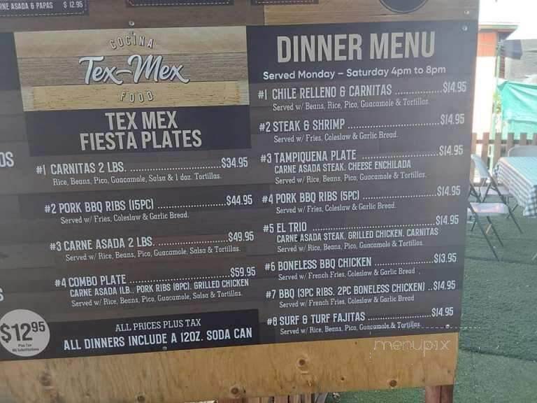 Cocina Tex-Mex Food Truck - Valley Center, CA