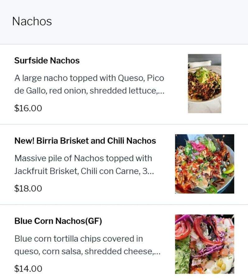 Casa del Vegano - Dallas, TX menu_pic