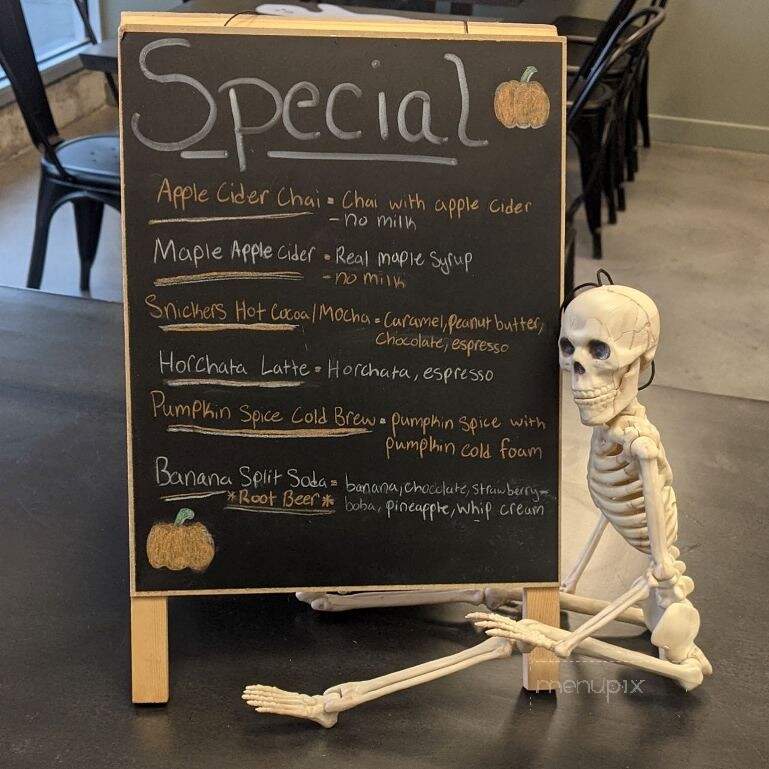 Untamed Coffee - Sumner, WA menu_pic