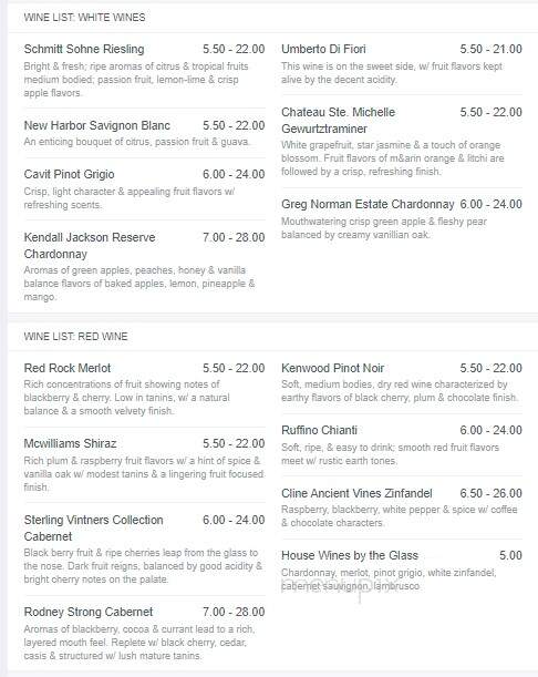 Lonzerotti's Italia Restaurant - Jacksonville, IL menu_pic