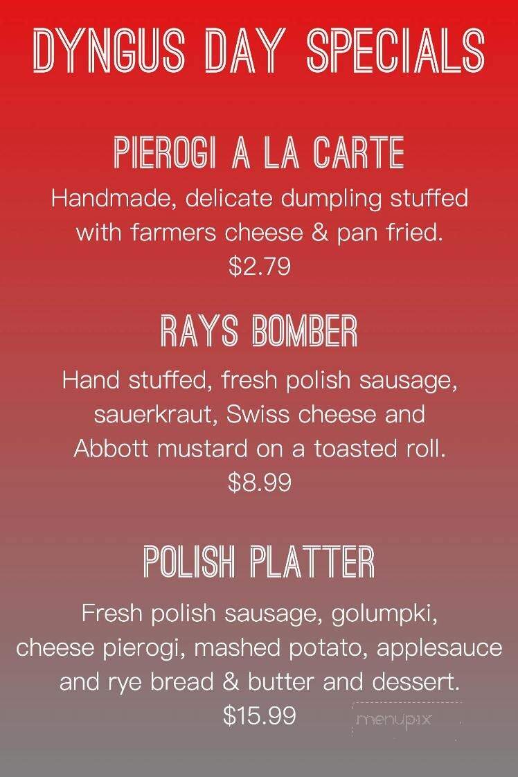 Flip Side - Strykersville, NY menu_pic