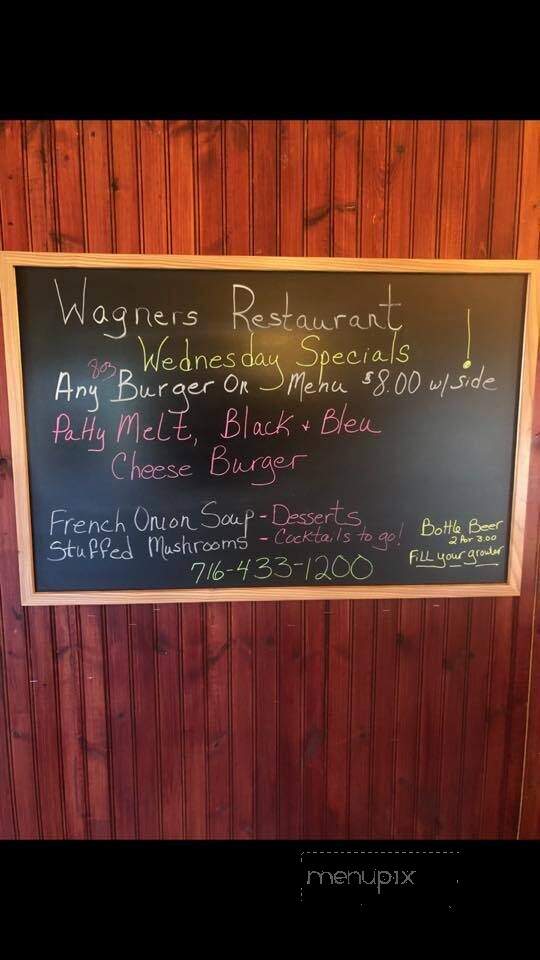 Wagner's Restaurant - Lockport, NY menu_pic