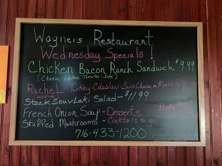 Wagner's Restaurant - Lockport, NY menu_pic