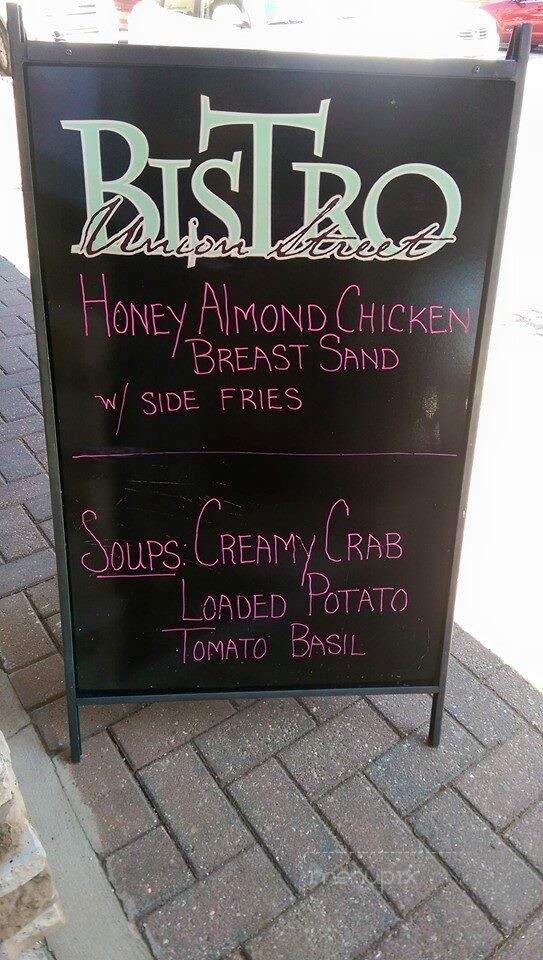 Union Street Bistro - Concord, NC menu_pic