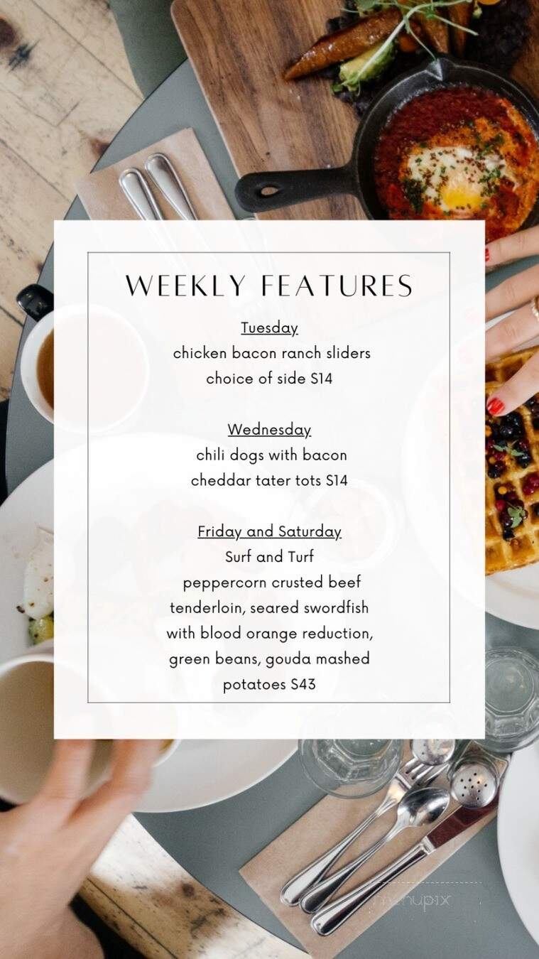 Brookings Country Club Restaurant - Brookings, SD menu_pic