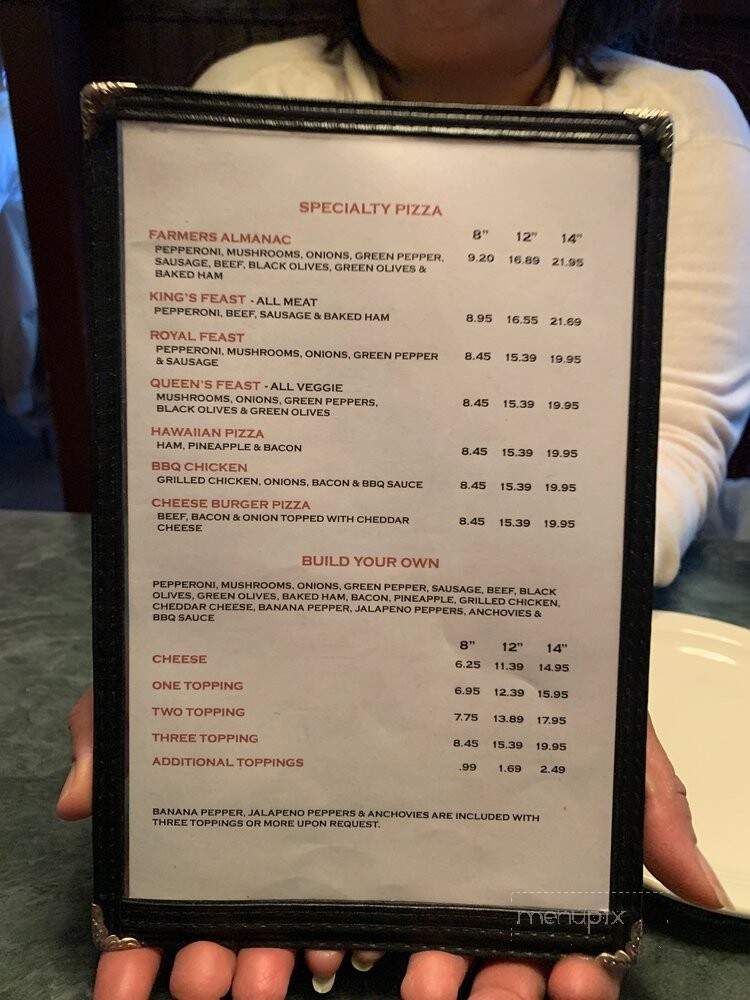 Sir Pizza - La Vergne, TN menu_pic