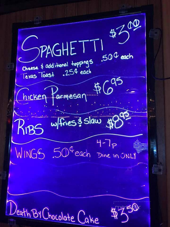 Hill House Pizza Pub - Parkersburg, WV menu_pic