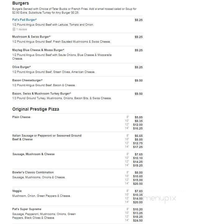 Pasquale's Italian Cuisine - Wisconsin Rapids, WI menu_pic