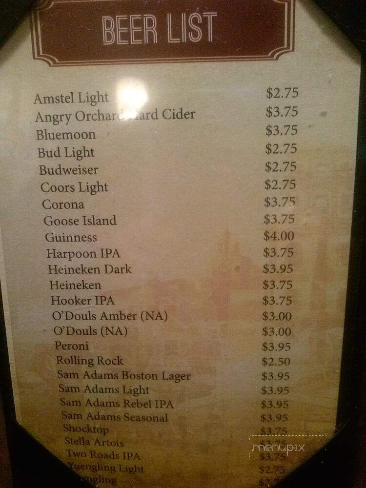 Concetta's Italian Restaurant - Bloomfield, CT menu_pic