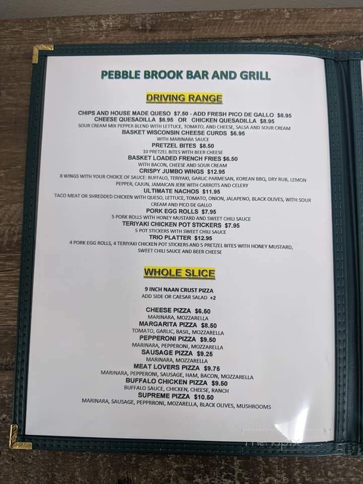 Pebble Brook Grill - Noblesville, IN