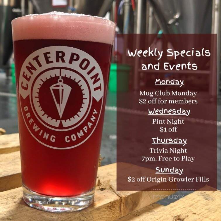 Centerpoint Brewing - Indianapolis, IN