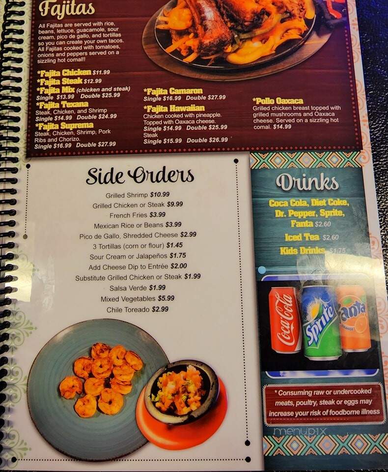 El Patron Bar & Grill - Rogersville, AL menu_pic