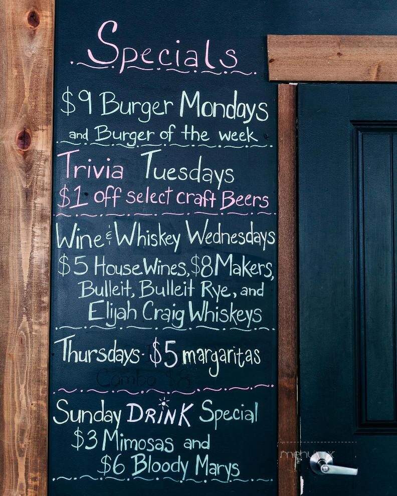 The Village Porch - Asheville, NC menu_pic