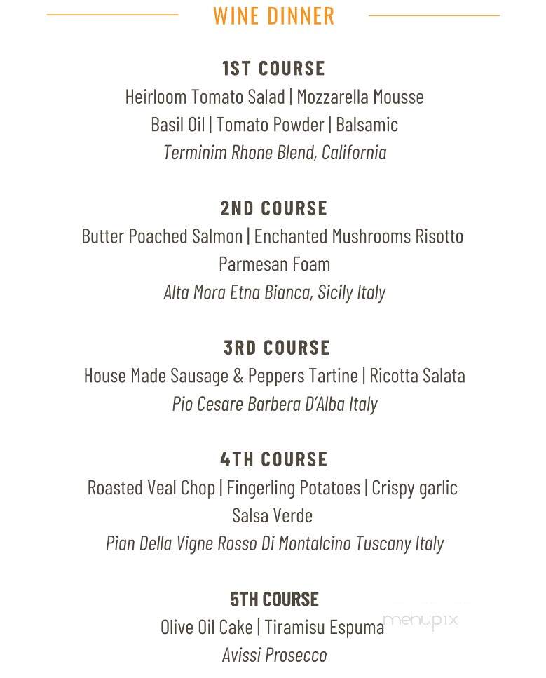 Bay View Restaurant & Bar - Cottonwood Shores, TX menu_pic