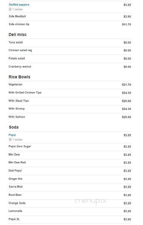 The Sons Of Sicily Eatery - Saugus, MA menu_pic